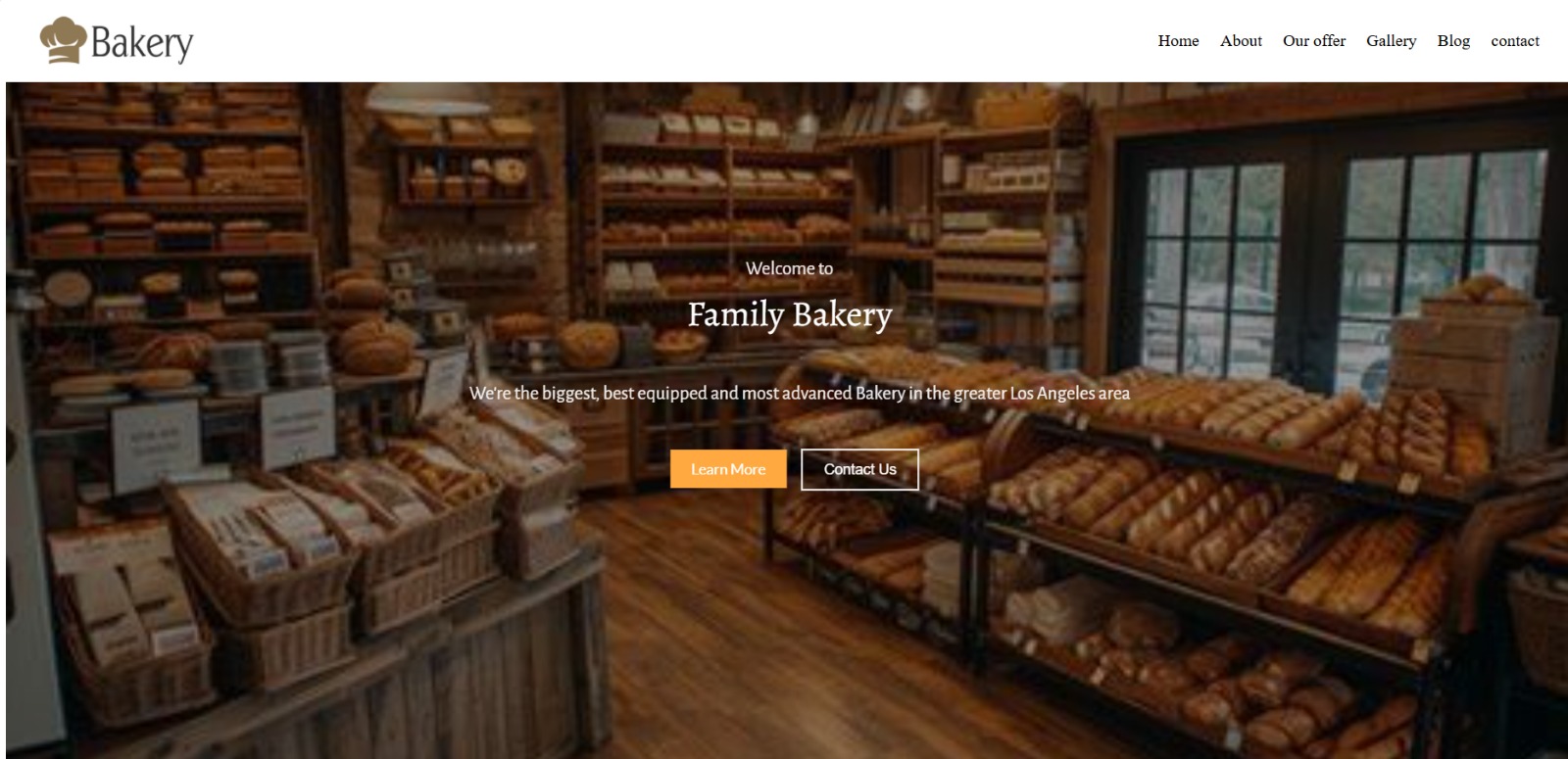 Bakery Project